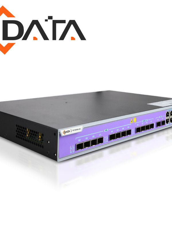 Gpon Olt C-data Fd1608s-b1 / 8 Puertos Pon Sfp Sc-upc / 4 Puertos Combo Rj45 Gigabit Ethernet Mas 4 Uplink Sfp Gigabit / 2 Puertos Sfp Plus 10 Gigabit / Rackeable 1u / Division De Hasta 128 / Distancia Hasta 20km / Fuente Redundante