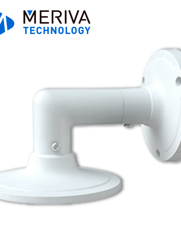 Soporte Para Pared Metalico Meriva Technology Mva-yzj407 / Para Montaje De Camaras En Pared Compatible Con Camaras Domo Serie Mvd (importante Considerar La Base De Conexiones Mva-jb0207)