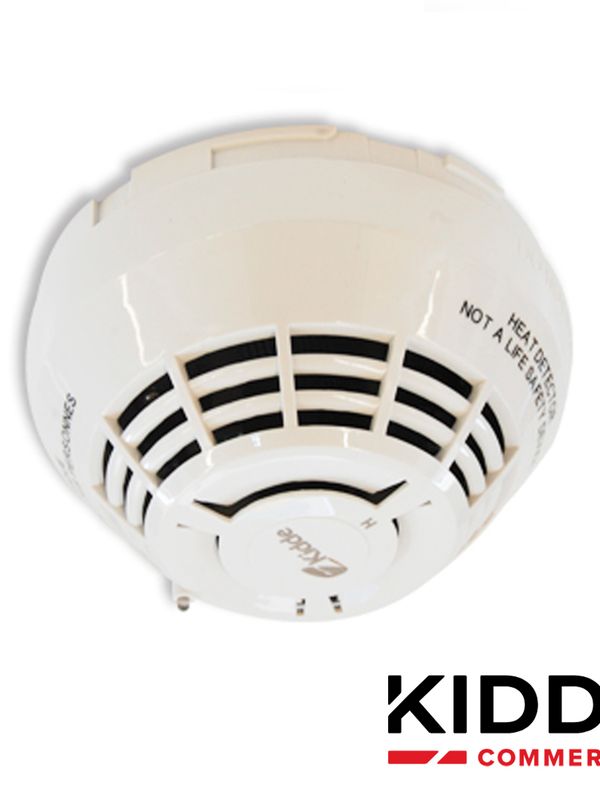 Detector Direccionable Kidde Ki-hrd Termico Temperatura Incremental Requiere Base De La Serie Ki Para Su Integracion Con Los Paneles Compatibles (vs1 Y Vs4)