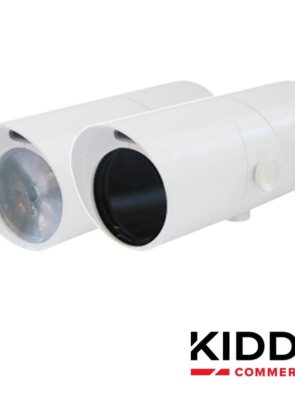 Detector De Humo Fotobeam Convencional Kidde Kc3000-016 (incluye Transmisor Y Receptor) Cobertura De Hasta 120x18m - Requiere Modulo De Control Del Kc3000-103 Para Su Funcionamiento
