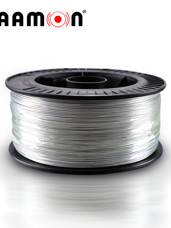 Alambre De Aluminio Pamon Pam-cac600 Para Cerca Electrificada/ Calibre 14 / Bobina De 500mts/ Alta Conductividad/ Diametro Uniforme/ Anti-oxidante / Facil Manejo