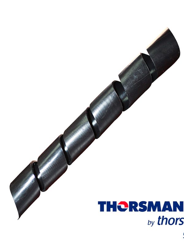 Agrupathor Thorsman 4700-06271 Color Negro, Diametro 19mm, Bolsa 10mts,para Uso En Interiores, Obtiene Grandes Ventajas En Flexibilidad, Manejo, Funcionalidad, Es Decorativo Al Eliminar Cables Sueltos Que Pueden Causar Accidentes