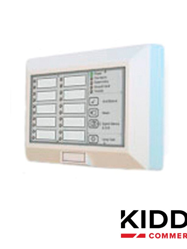 Anunciador Remoto Led Vigilant Rled-c-sp / K-rled-c-sp A 4 Hilos En Español, Cuenta Con Controles Comunes (silenciar Panel, Reset, Silenciar Alarma) Compatible Con Los Paneles Vs1 Y Vs4 Listado Ul, Ulc