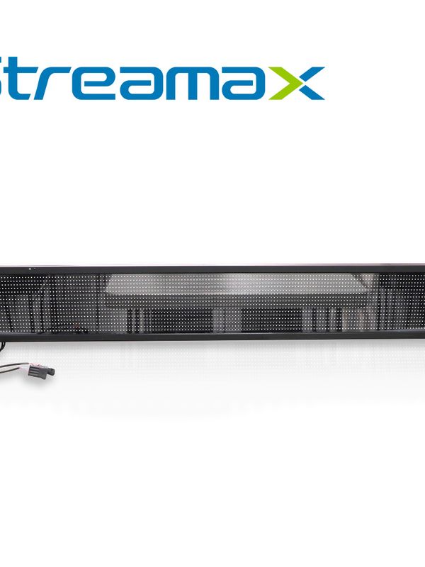 Anunciador Display Streamax Andled-front / 18-32 Vcd / 135.3 X 21 X 5 Cm / Visibilidad 2-80m