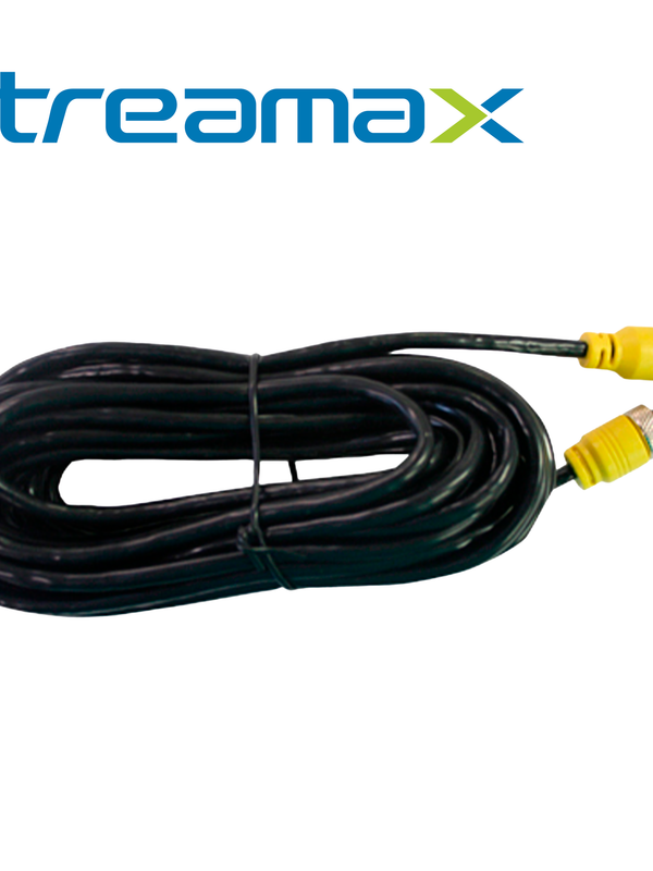 Cable Din De Aviacion Streamax Mcbip50 / 6 Pines / 5 Metros / Compatible Con Camaras Ip
