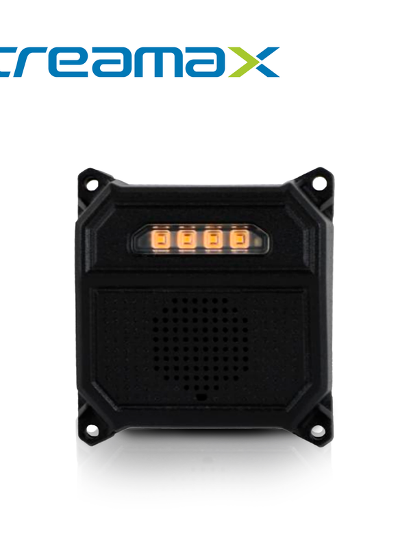 Mini Alarma Detectora De Peatones Streamax Mb2-r / Conector 5557-6pin / Alarma Auditiva / Alarma Visual De Luz / Compatible Con Mcb2