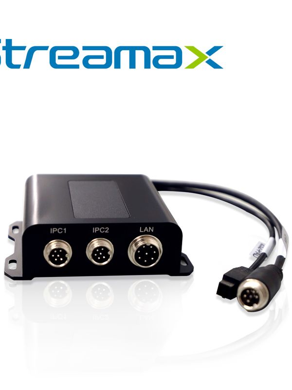 Caja De Transferencia De Datos Streamax Mxpad Hub / Con Interruptor / Cables Resistentes A Altas Temperaturas / Compatible Con El Monitor Mxpad