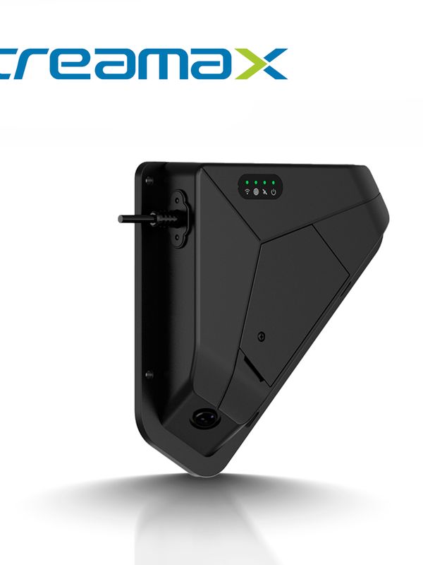 Kit Solucion De Carga Inteligente Streamax Mz5-kit / Camara Doble Lente 2mp Y 4k + Panel Solar Con Bateria + Sensor Magnetico Bluetooth