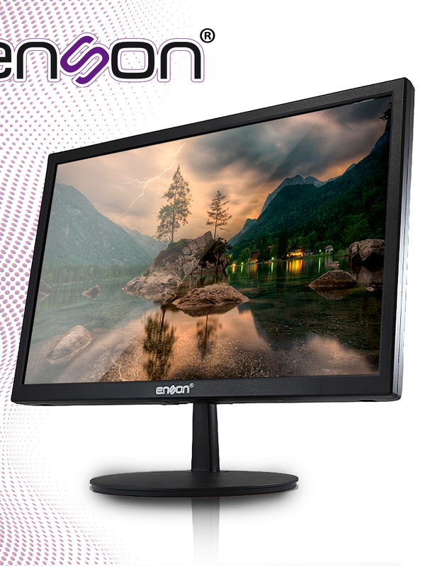 Monitor Led Full Hd De Enson Modelo Ens-mdh19 De 19 Pulgadas Resolucion De 1920 X 1080 Entrada De Video Hdmi/vga Salida De Audio Hdmi/rca Puerto Usb