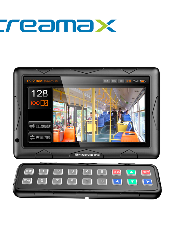 Pantalla Interactiva De 10.1 Pulgadas Para Mdvrs Meriva Streamax Cp5 / Resolucion 1024x600 / Entrada 1 Vga + 1 Ahd + 1 Cvbs / 12 Vcd / Ceiba2 / Compatible Con Los Mdvrs De Series Mx3n, Mx5n Y Mx7n