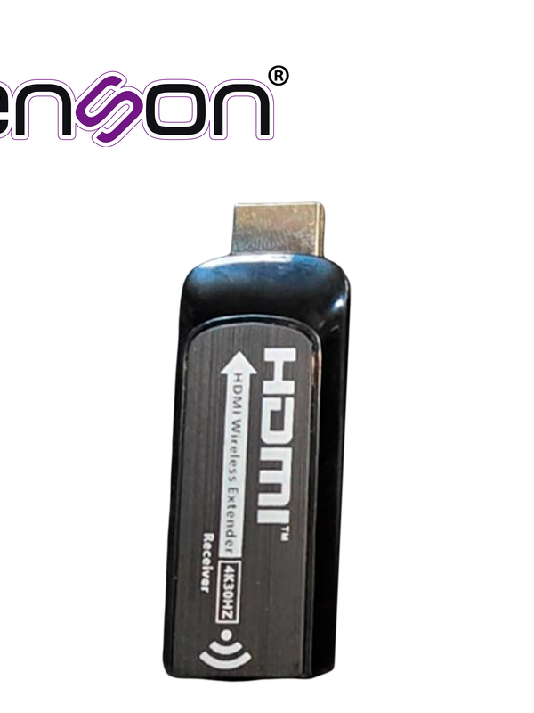 Extensor Hdmi Inalambrico Enson Ens-466mini / Hdmi A Hdmi / Compatible Con Dvr Y Nvr / Resolucion 4k 30hz Hasta 4096x2160 / Alcance Inalambrico Hasta 20 M En Linea De Vista / Plug And Play /banda 5g Anti-interferencia / Baja Latencia / Emparejamiento Ssid Y Cambio De Canal / Diseño Portatil / Operacion Continua 24/7