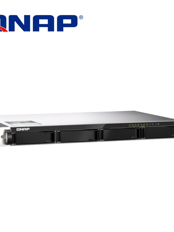 Nas Qnap Ts-435xeu-4g-us / 4 Bahias 1ur / 4gb Ddr4 Ram / 2 X 10gbe Sfp Y 2 X 2.5gbe Rj45 / Procesador Marvell Octeon Tx2