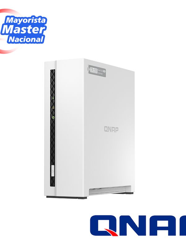 Nas Qnap Ts-133 1 Bahia Procesador Arm Cortex A55 De Cuatro Nucleos Para Aplicaciones De Uso Personal Para Compartir Y Respaldar Datos En La Nube