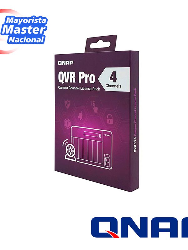 Qnap Lic-sw-qvrpro-4ch Qnap Qvr Pro 4 Channel License (qvr Pro Gold Is Required)
