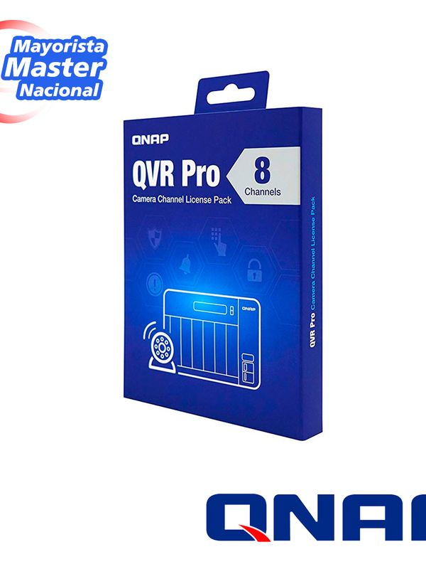 Qnap Lic-sw-qvrpro-8ch Qnap Qvr Pro 8 Channel License (qvr Pro Gold Is Required)
