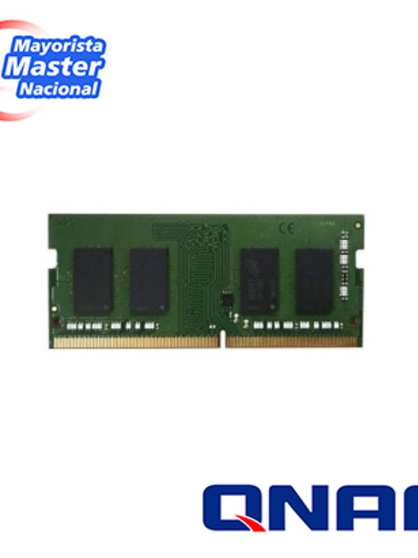 Modulo Ram Qnap Ram-4gdr4a0-so-2666 4gb Ddr4-2666 / So-dimm / 260 Pin / A0 Version