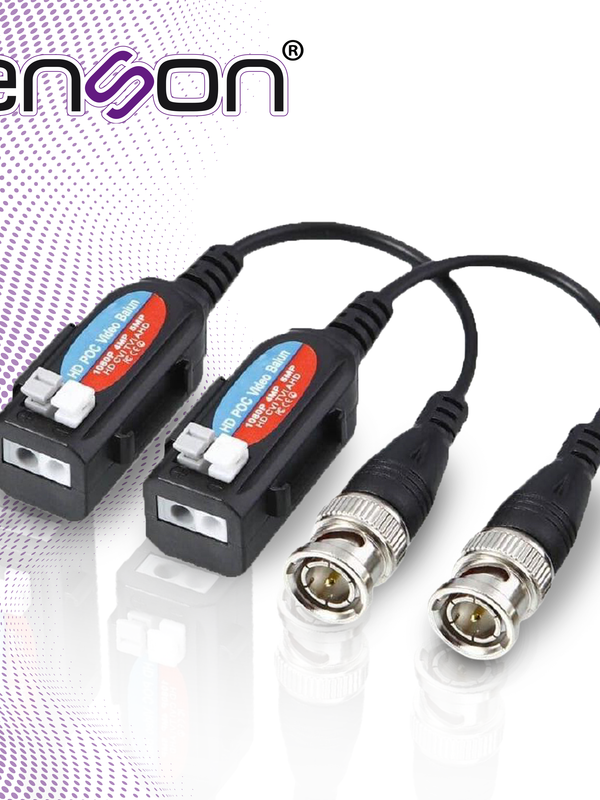 Transceptor Pasivo 4k Poc Enson Ens-vt4k Con Proteccion Contra Sobre Tensiones Soporta Resoluciones 720p 960p 1080p 3mp 4mp 5mp 4k