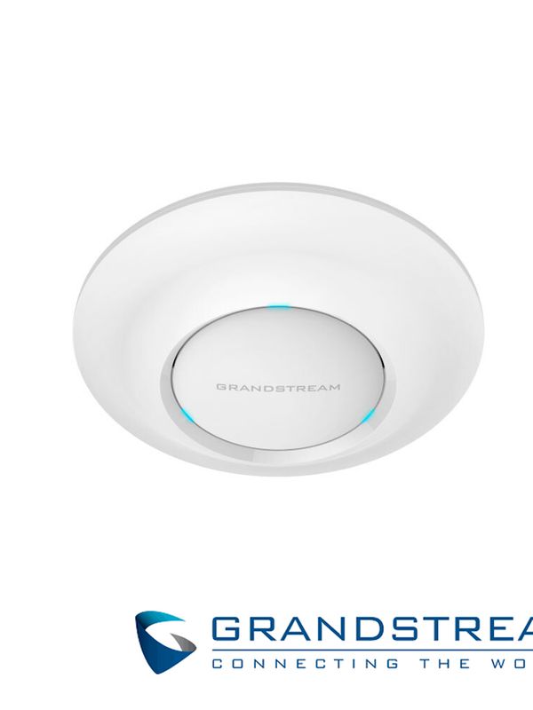 Access Point Interior Grandstream Gwn7630 / Wifi 802.11ac Wave 2 Mu-mimo 4x4 / Velocidad 2.33gbps / 32 Ssid / 200 Usuarios Simultaneos / Alimentacion Poe 802.3af/at / Controlador 50 Aps Incorporado / No Incluye Inyector Poe