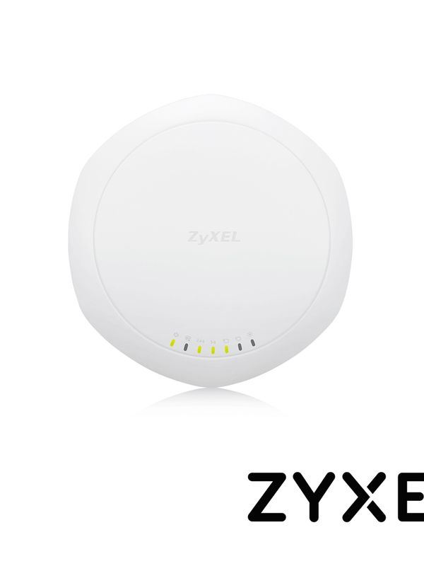 Access Point Zyxel Nwa1123-acpro Interior 1 Puerto Lan Rj45 10/100/1000 Mbps Mimo 3x3 2.4ghz 450mbps 5ghz 1300mbps Wifi 802.11ac Administrable Con Nebula Alimentacion Poe At (inyector Poe Incluido)
