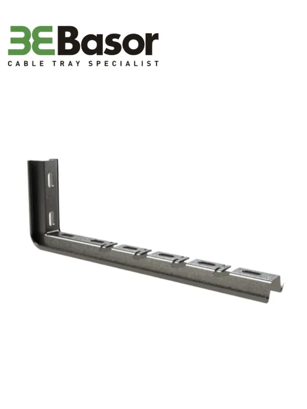 BASOR C-SHO100 - SOPORTE HORIZONTAL A PARED PARA CHAROLA 100 MM GS
