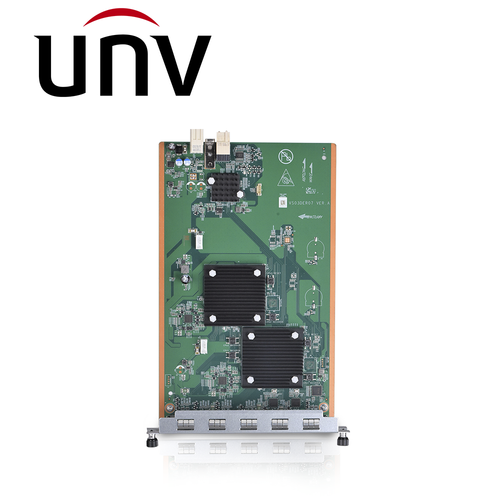 FB-HD07-B-NB TARJETA DE DECODIFICACION UNV FB-HD07-B-NB / 7 PUERTOS HDMI DE SALIDA / RESOLUCION MAX4K-3840X2160 / 16MP / CODIFICACION H265-H264 / COMPATIBLE CON GRABADORES SERIE 800