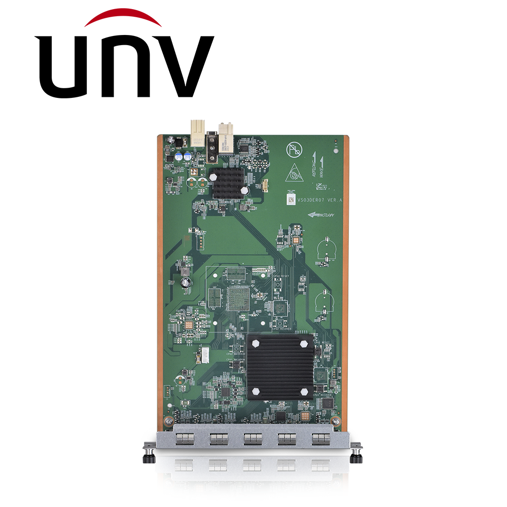 FB-HD04-B-NB TARJETA DE DECODIFICACION UNV FB-HD04-B-NB / 4 PUERTOS HDMI DE SALIDA / RESOLUCION MAX4K-3840X2160 / CODIFICACION H265-H264 / 60HZ COMPATIBLE CON GRABADORES SERIE 800