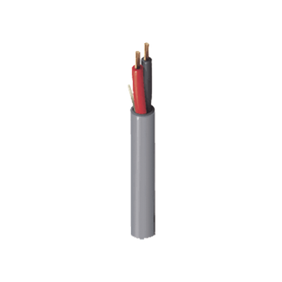 Bobina de 305 Metros (1000 Pies) de Cable / 2 x 16 AWG / Color Gris / Para Aplicaciones Multi Propósito, Seguridad, Control de Acceso, Audio.