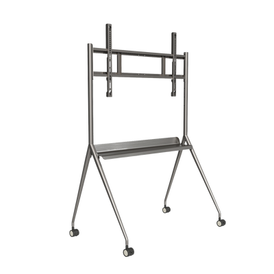 Montaje de Piso Móvil para Pantallas de 86 y 98 / Compatible con VESA / Incluye Soporte para Pantalla