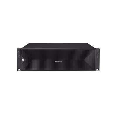NVR de 64 canales / Hasta 32 MP / H.265 & Wisestream / Procesamiento 400 Mbps / 3 Puertos de Red / Raid 5-6 / 16 bahias para disco duro (no incluidos)