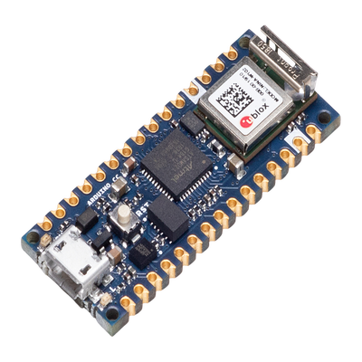 Placa de Desarrollo IoT / Arduino Nano 33 IoT / Cortex-M0+ SAMD21 / Wi-Fi + Bluetooth / Chip Criptográfico ATECC608A / IMU 6 Ejes / Compatible Arduino IDE