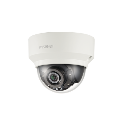 Cámara IP Tipo Domo Antivandálico 5MP / Lente 3.7mm / IR 30M / WDR 120db / IP67 / H.265 & WiseStream / Conteo de Personas