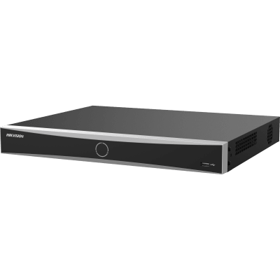 [Acusearch] NVR 12 Megapixel (4K) / 16 canales IP / AcuSense (Evita Falsas Alarmas) / Reconocimiento Facial / 1 Bahía de Disco Duro / HDMI en 4K / Sin Puertos PoE+