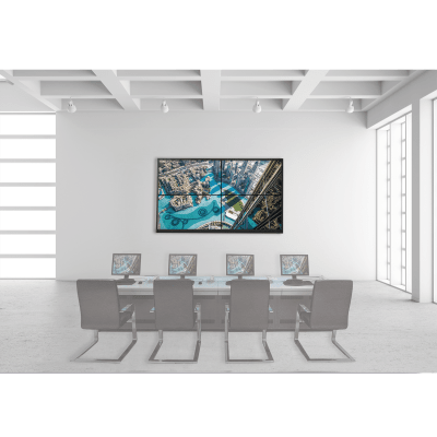 Kit Videowall 2X2 / Incluye 4 Pantallas de 55 / Decoder / Base de Pared / Accesorios de Instalación