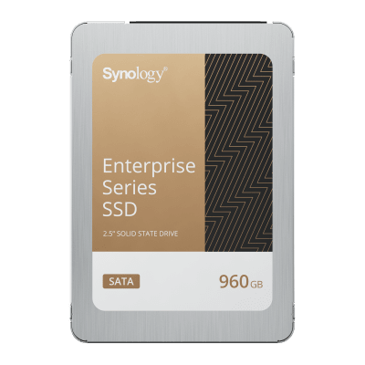 SSD SATA de 2,5 Serie Enterprise | 960 GB | Alto Rendimiento Estable | Resistencia Empresarial | Protección de Datos Integral | Análisis de Vida Útil | Compatibilidad con Synology DSM | Garantía de 5 Años