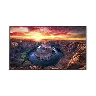 Pantalla Profesional LED de 55, UHD 4K (3840x2160p), Entradas de Video HDMI/DisplayPort / USO 24/7 / Compatible VESA / Compatible con software MagicInfo