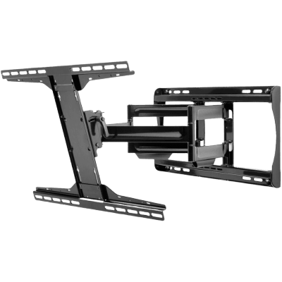 Soporte de Pared Articulado Paramount para Pantallas 39 a 90 / Extensión 542 mm / Capacidad 68KG / VESA 200x100 a 600x400 mm / Inclinación +15°-5° / Pivote ±90°