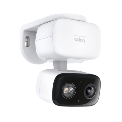Cámara de Seguridad Wi-Fi PTZ / 2K 3MP (2304x1296) / Visión Nocturna Color con Spotlights / Detección y Seguimiento AI / IP65 / RTSP-ONVIF / Audio Bidireccional / Almacenamiento Local y Cloud