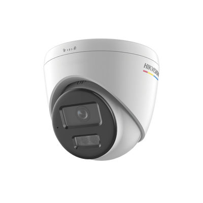 [ColorVu 3.0 + MD 3.0] Turret IP 4 Megapixel / Lente 2.8 mm / 30 mts IR + 30 mts Luz Blanca / Micrófono Integrado / Motion Detection 3.0 / Exterior IP67 / WDR 120 dB / PoE / Micro SD