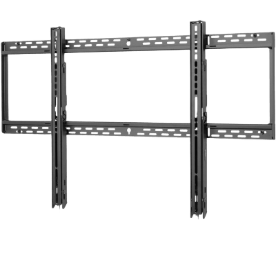 Montaje Universal Pantallas Planas 60-98 / Capacidad 350 lb (158 kg) / Perfil Ultra Delgado 1.73 / Auto-Bloqueo sin Herramientas / Placa Abierta para Cableado / VESA hasta 1100 x 600