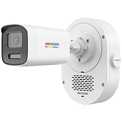 [SOUNDMAX] Cámara Bala TURBOHD 2 Megapixel (1080p) / ColorVu / Audio Bidireccional + Sirena / Luz Blanca 40 m + IR 40 m / IP67 / Luz Dual / Exterior IP67