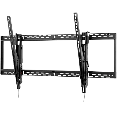 Montaje de pared para Pantallas de 55 hasta 115 con inclinacion / Capacidad de carga 350 lb (158 kg) / Patrón VESA hasta 1000 x 600 mm / Inclinación Ajustable +15°/-5°