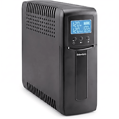 UPS de 850 VA/510 W, Topología Línea Interactiva, Entrada 120 Vca NEMA 5-15P, Tipo Mini Torre, Con 9 Tomas NEMA 5-15R
