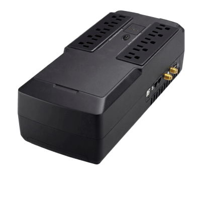 UPS de 350 VA/255 W, Topología Standby, Entrada 120 Vca NEMA 5-15P, Tipo Gabinete Compacto, Con 6 Tomas NEMA 5-15R