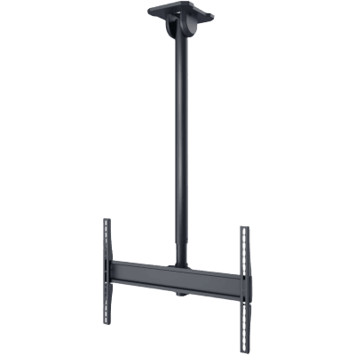 Soporte de Techo Universal Paramount PCM150 para Pantallas de 43 a 90+ / Capacidad de Carga 150 lb (68 kg) / Ajuste Vertical 39.59 a 63.21 / Rotación 360° / Inclinación +20°/-5° / Montaje en Techos Planos