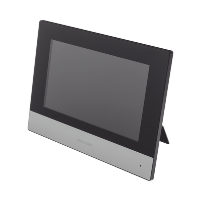 Monitor IP WiFi Touch Screen 7 para Videoportero IP / Vídeo en Vivo / PoE Estándar / Apertura Remota / Llamada Entre Monitores / Audio de dos vías / Policarbonato