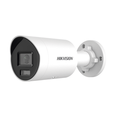 [Dual Light + ColorVu] Bala IP 4 Megapixel / Lente 2.8 mm / 40 mts IR + 40 mts Luz Blanca / Microfono Integrado / Exterior IP67 / WDR 130 dB / ACUSENSE / Captura Facial / PoE / ACUSEARCH