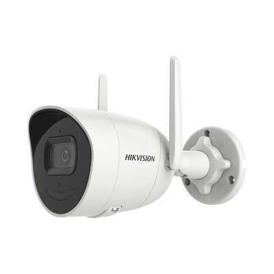 Bala IP 4 Megapixel / Lente 2.8 mm / 30 mts IR / Exterior IP66 / Wi-Fi / ACUSENSE Lite / WDR 80 dB / H.265+ / Micrófono y Audio Bidireccional (Micrófono y Bocina) / Micro SD / Se Conecta Directo a la App de Hik-Connect