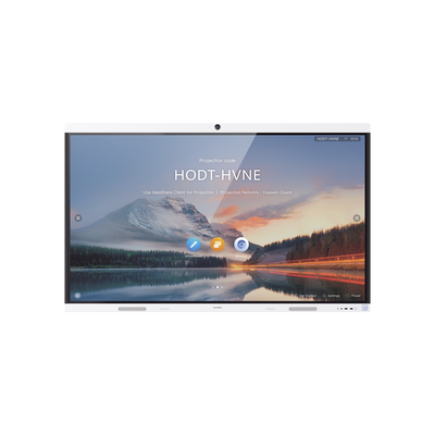 HUAWEI IdeaHub B2, Pantalla interactiva para Colaboración Inteligente, 65, 4K UHD, Android 9, Wi-Fi, blanco Jade.