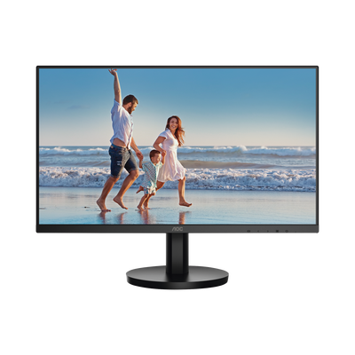 Monitor LED de 23.8 VESA, Resolución 1920 x 1080 Pixeles, Entradas de Video VGA/HDMI. Panel VA LCD Backlight LED. Ultra Delgado