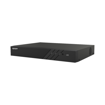 DVR 16 Canales TURBOHD + 8 Canales IP / 8 Megapixel (4K) / Audio Bidireccional/ ACUSENSE / Reconocimiento Facial / 2 Bahías de Disco Duro / Salida de Video en 4K / H.265+